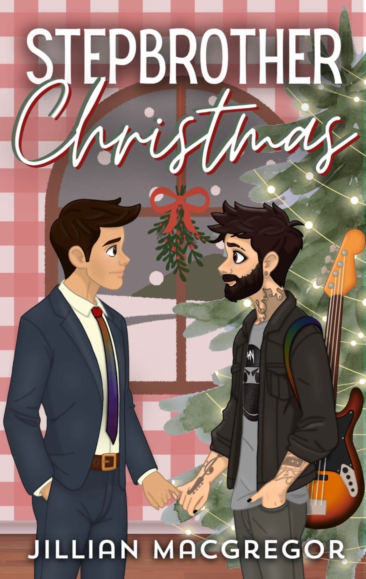 StepBrother Christmas Signed Paperback ILLUSTRATED COVER